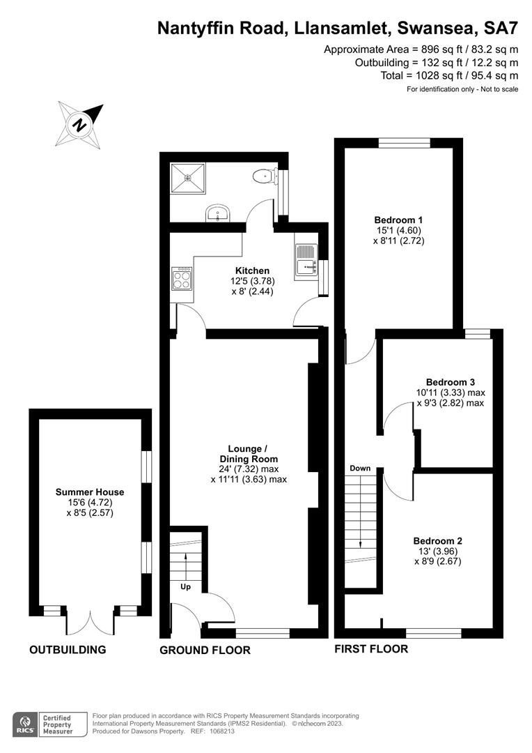 Nantyffin Road, Llansamlet, Swansea, £160,000 Dawsons Property